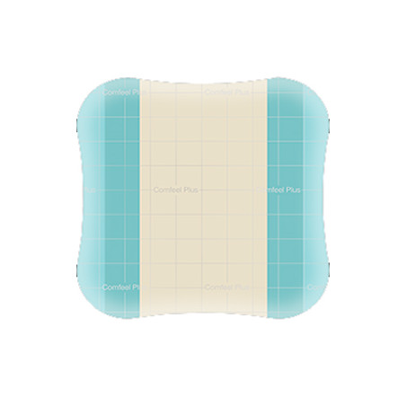 MEDICAZIONE SPECIALE ATTIVA CON IDROCOLLOIDE CON BORDI SMUSSATI COMFEEL PLUS 20X20 CM 5 PEZZI MEDICAZIONE SPECIALE ATTIVA CON IDROCOLLOIDE CON BORDI SMUSSATI COMFEEL PLUS 20X20 CM 5 PEZZI