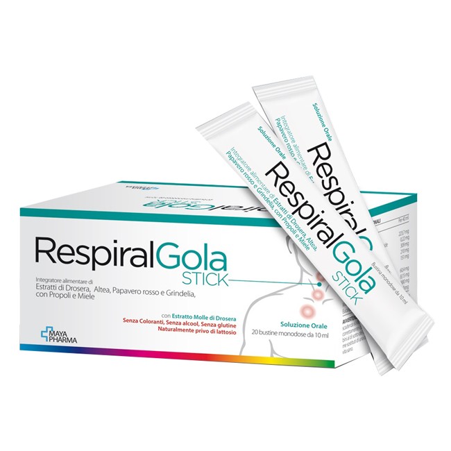 RESPIRAL GOLA 20 BUSTINE 10 ML RESPIRAL GOLA 20 BUSTINE 10 ML