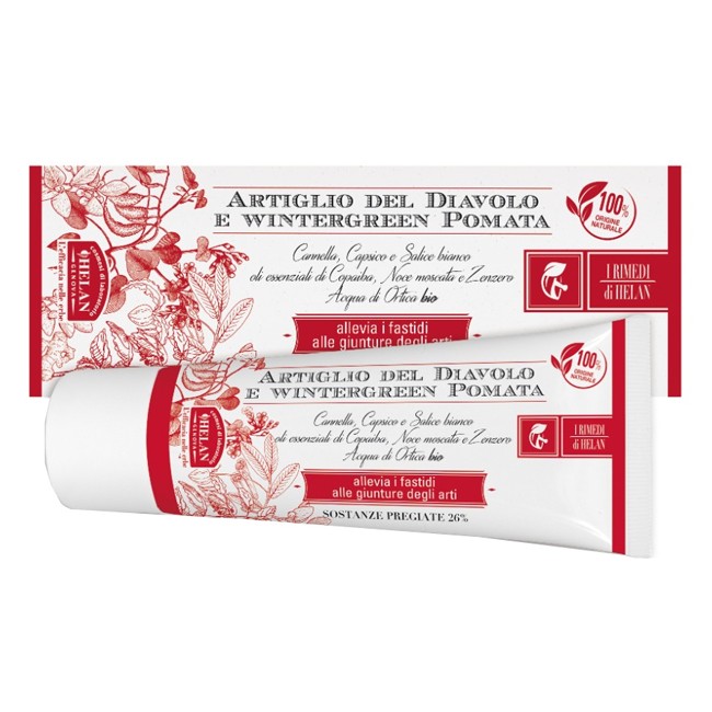 I RIMEDI DI HELAN ARTIGLIO DIAVOLO WINTERGREEN POMATA 75 ML I RIMEDI DI HELAN ARTIGLIO DIAVOLO WINTERGREEN POMATA 75 ML
