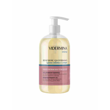 VIDERMINA INTIMA OLIO DETERGENTE CORPO E INTIMO 500 ML VIDERMINA INTIMA OLIO DETERGENTE CORPO E INTIMO 500 ML