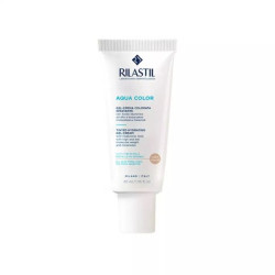 Tubetto da 40 ml di Rilastil Aqua Gel Crema Colorata Idratante.