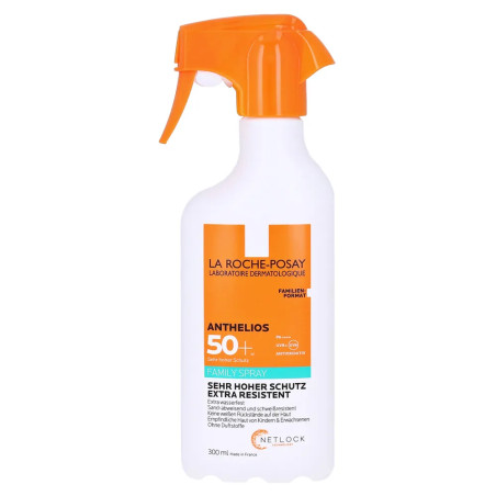Flacone spray da 300 ml La Roche Posay Anthelios Family Latte Solare Spray Spf 50+ Flacone spray da 300 ml La Roche Posay Anthelios Family Latte Solare Spray Spf 50+