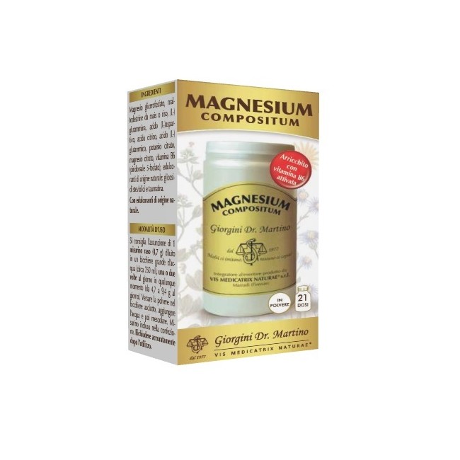 MAGNESIUM COMPOSITUM POLVERE 100 G MAGNESIUM COMPOSITUM POLVERE 100 G