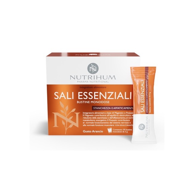 SALI ESSENZIALI NUTRIHUM 30 STICKPACK SALI ESSENZIALI NUTRIHUM 30 STICKPACK