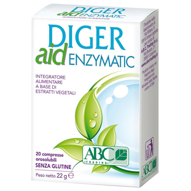 DIGER AID ENZYMATIC 20 COMPRESSE DIGER AID ENZYMATIC 20 COMPRESSE