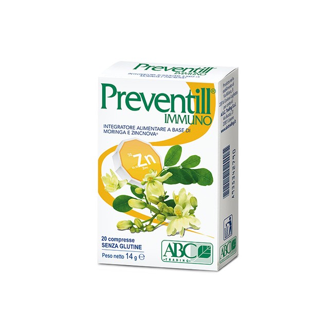 PREVENTILL IMMUNO 20 COMPRESSE PREVENTILL IMMUNO 20 COMPRESSE