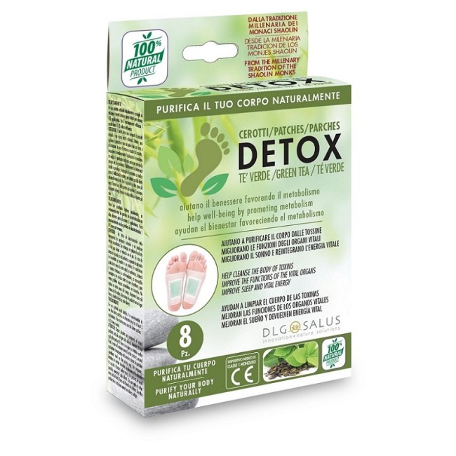 CEROTTI DETOX PIEDI TE' VERDE 8 PEZZI CEROTTI DETOX PIEDI TE' VERDE 8 PEZZI