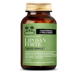 Confezione da 60 capsule di Salugea Liposan Forte Integratore Per La Salute Cardiocircolatoria.
