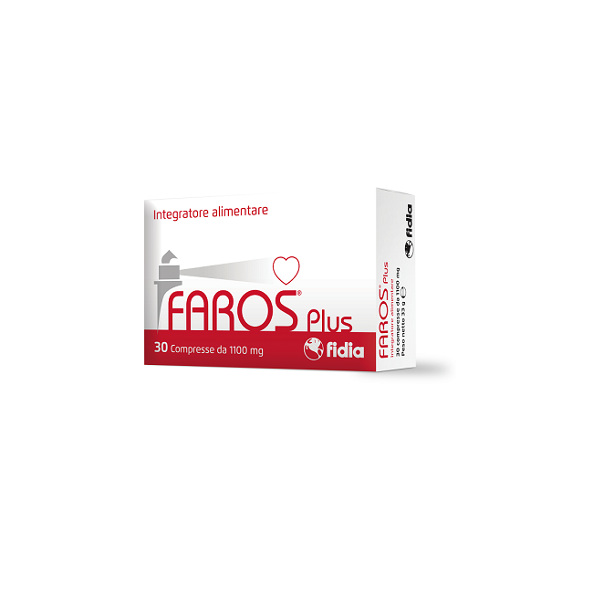 Confezione da 30 compresse di Faros Plus integratore per abbassare il colesterolo Confezione da 30 compresse di Faros Plus integratore per abbassare il colesterolo