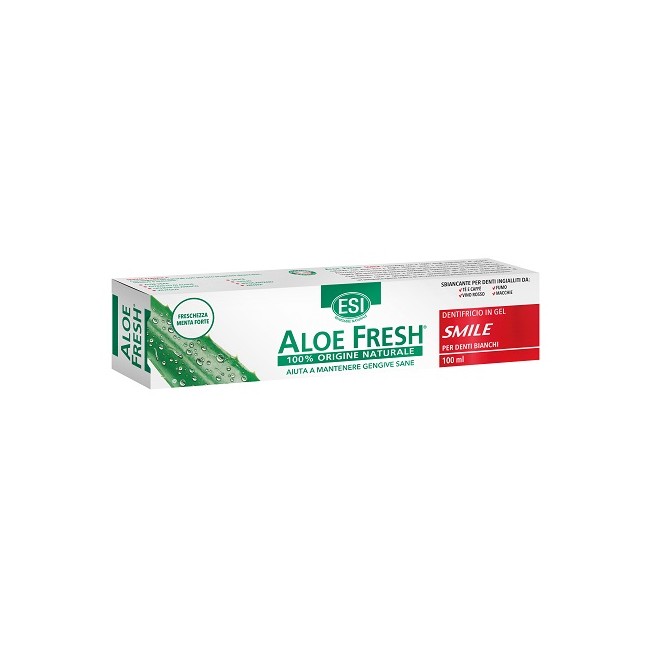Esi Aloe Fresh Smile Dentifricio Per Denti Bianchi e Gengive Sane 100 Ml Esi Aloe Fresh Smile Dentifricio Per Denti Bianchi e Gengive Sane 100 Ml