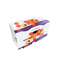 Cremeline 2kcal Pesca-albicocca 4x125 G