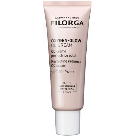 Tubetto da 40 ml di Filorga Oxygen Glow CC Crema Viso Illuminante Uniformante.