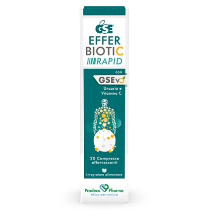 Gse Efferbiotic Rapid 20 Compresse Gse Efferbiotic Rapid 20 Compresse