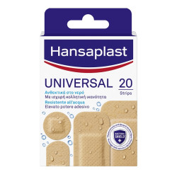 Cerotto Hansaplast Universal Resistente All\'acqua 4 Forme Assortite 20 Pezzi