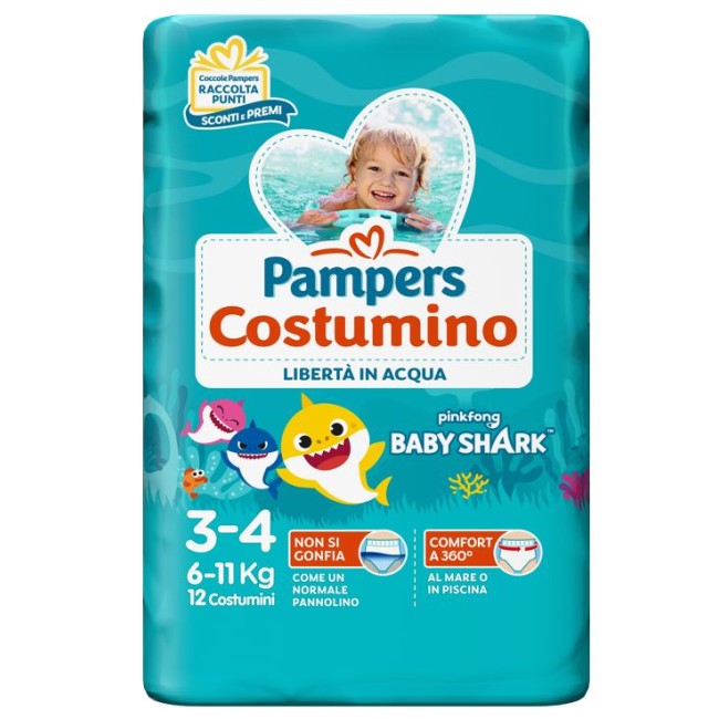 PAMPERS COSTUMINO MIDI 12 PEZZI PAMPERS COSTUMINO MIDI 12 PEZZI