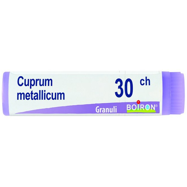 CUPRUM METALLICUM 30 CH GLOBULI