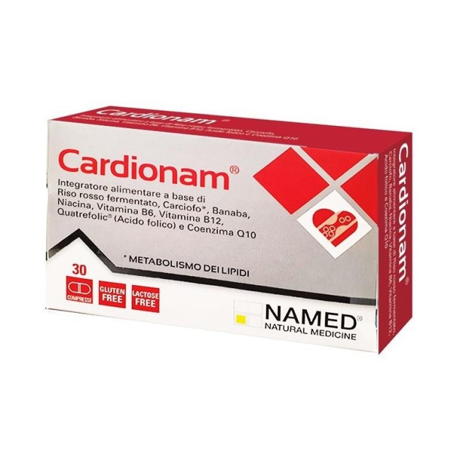 Named Cardionam Integratore Per Abbassare Il Colesterolo 30 Compresse Named Cardionam Integratore Per Abbassare Il Colesterolo 30 Compresse