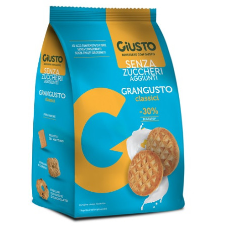 Giusto Senza Zucchero Grangusto Classici 350 G Giusto Senza Zucchero Grangusto Classici 350 G