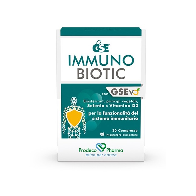 GSE IMMUNOBIOTIC 30 COMPRESSE GSE IMMUNOBIOTIC 30 COMPRESSE