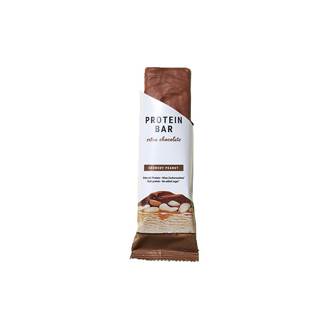 PROTEIN BAR EXTRA CHOCOLATE ARACHIDE CROCCANTE 65 G PROTEIN BAR EXTRA CHOCOLATE ARACHIDE CROCCANTE 65 G