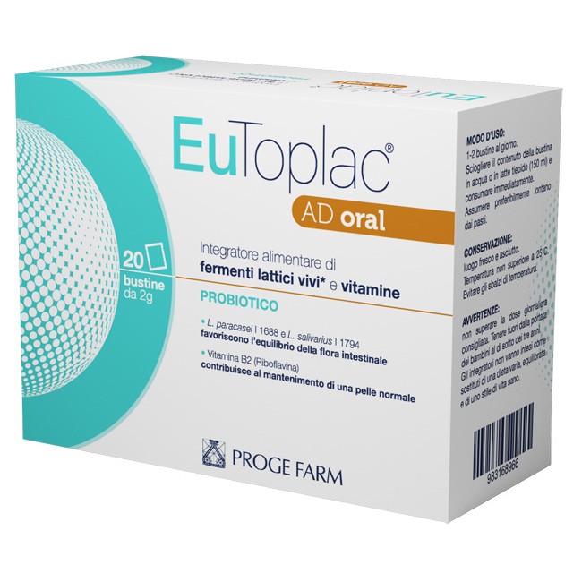 EUTOPLAC AD ORAL 20 BUSTINE EUTOPLAC AD ORAL 20 BUSTINE