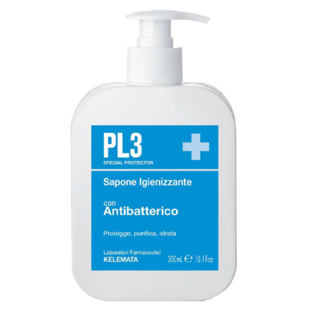 PL3 SAPONE IGIENIZZANTE CON ANTIBATTERICO 300 ML PL3 SAPONE IGIENIZZANTE CON ANTIBATTERICO 300 ML