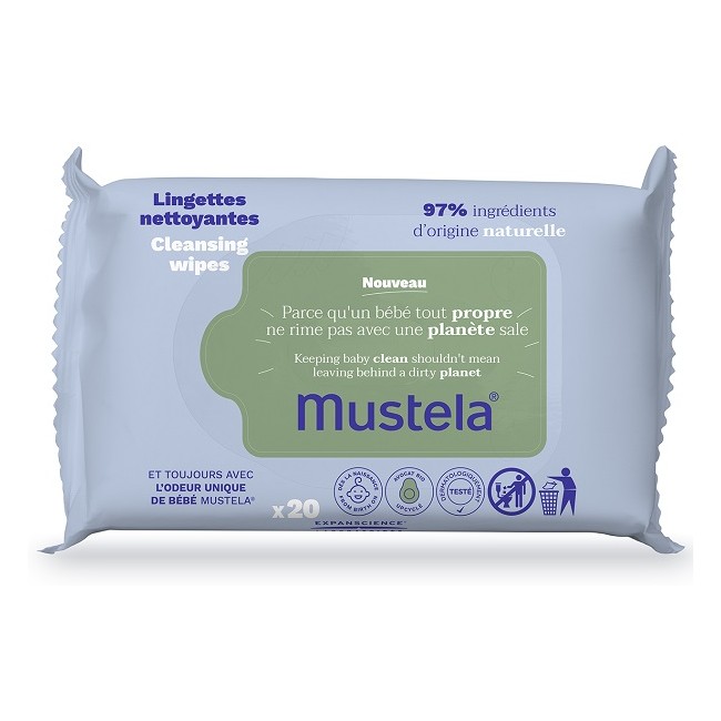 MUSTELA SALVIETTE MULTI 20 PEZZI MUSTELA SALVIETTE MULTI 20 PEZZI