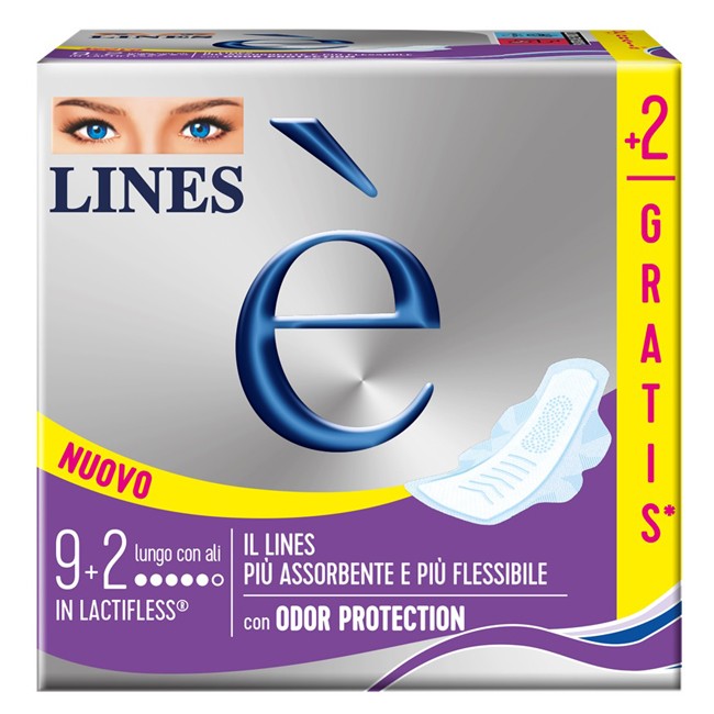 Lines E' Lungo Carry Pack 9 + 2 Pezzi Lines E' Lungo Carry Pack 9 + 2 Pezzi