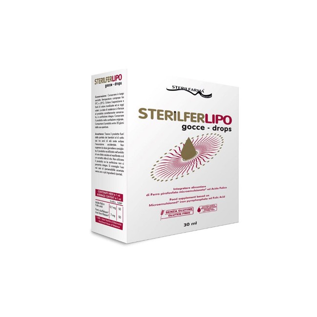 STERILFER LIPO GOCCE 30 ML STERILFER LIPO GOCCE 30 ML