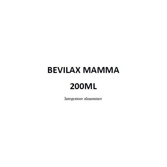 BEVILAX MAMMA 200 ML BEVILAX MAMMA 200 ML