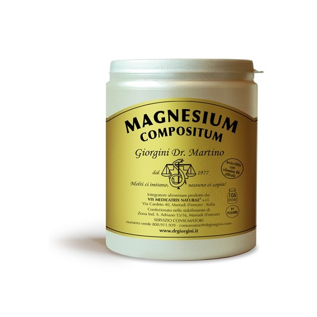 MAGNESIUM COMPOSITUM POLVERE 500 G MAGNESIUM COMPOSITUM POLVERE 500 G