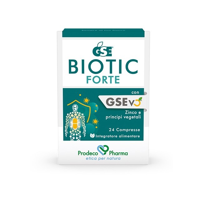 GSE BIOTIC FORTE 24 COMPRESSE GSE BIOTIC FORTE 24 COMPRESSE