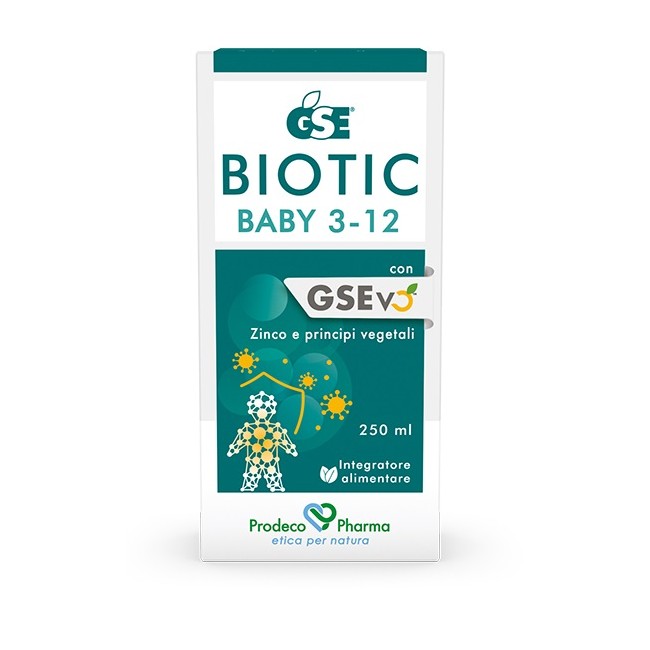 GSE BIOTIC BABY 3-12 250 ML *** GSE BIOTIC BABY 3-12 250 ML ***