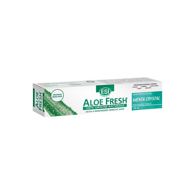 Esi Aloe Fresh Menta Crystal Dentifricio Per Gengive Sane 100 Ml