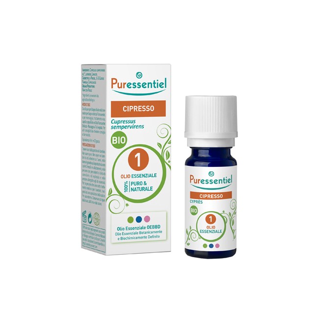 PURESSENTIEL OLIO ESSENZIALE CIPRESSO BIO 10 ML PURESSENTIEL OLIO ESSENZIALE CIPRESSO BIO 10 ML