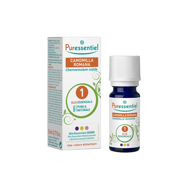 PURESSENTIEL CAMOMILLA ROMANA OLIO ESSENZIALE 5 ML PURESSENTIEL CAMOMILLA ROMANA OLIO ESSENZIALE 5 ML