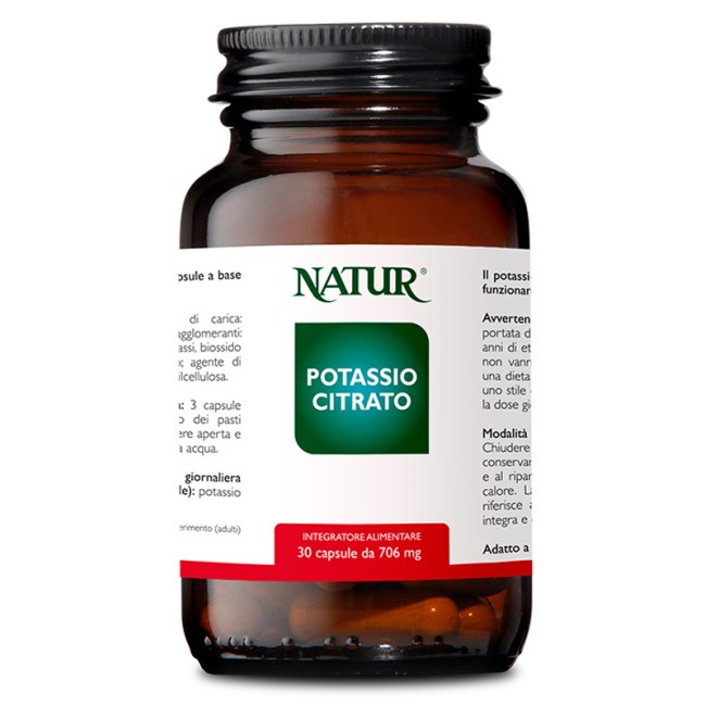 POTASSIO CITRATO 30 CAPSULE POTASSIO CITRATO 30 CAPSULE