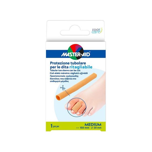 PROTEZIONE TUBOLARE MASTER-AID FOOTCARE RITAGLIABILE 15 CM 20 MM MEDIUM C7