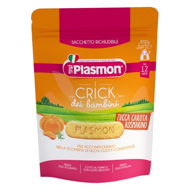PLASMON CRICK ZUCCA/CARORA/ROSMARINO 100 G PLASMON CRICK ZUCCA/CARORA/ROSMARINO 100 G