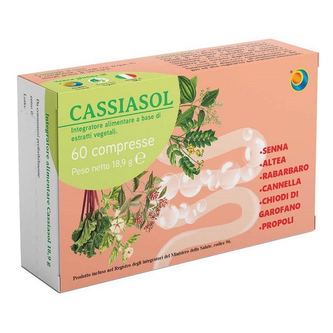 CASSIASOL 60 COMPRESSE CASSIASOL 60 COMPRESSE