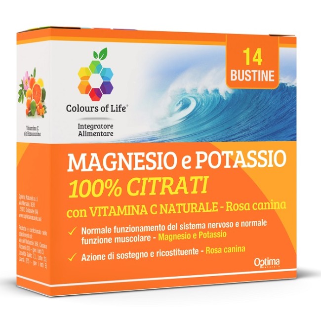 MAGNESIO POTASSIO VIT C 14 BUSTINE MAGNESIO POTASSIO VIT C 14 BUSTINE