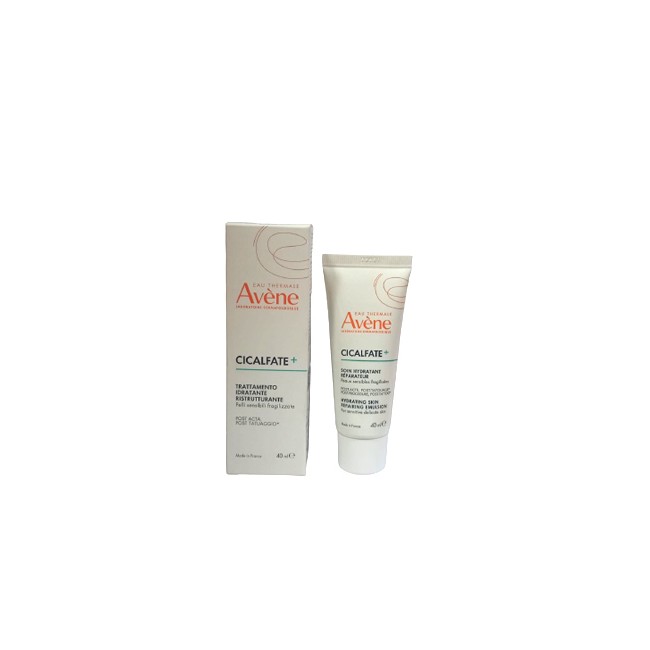 Tubo da 40 ml di Avene Cicalfate+ Trattamento Idratante Ristrutturante