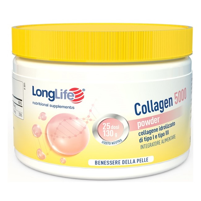 LONGLIFE COLLAGEN 5000 POWDER 130 G LONGLIFE COLLAGEN 5000 POWDER 130 G