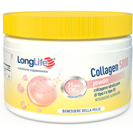 LONGLIFE COLLAGEN 5000 POWDER 130 G LONGLIFE COLLAGEN 5000 POWDER 130 G