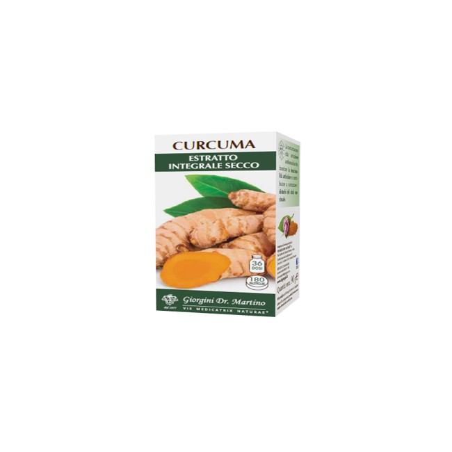 CURCUMA ESTRATTO INTEGRALE SECCO 180 PASTIGLIE CURCUMA ESTRATTO INTEGRALE SECCO 180 PASTIGLIE
