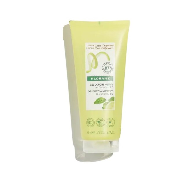 Tubo da 200 ml di Klorane Gel Doccia Zest D'Agrumi Tubo da 200 ml di Klorane Gel Doccia Zest D'Agrumi