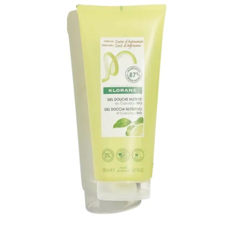 Tubo da 200 ml di Klorane Gel Doccia Zest D'Agrumi Tubo da 200 ml di Klorane Gel Doccia Zest D'Agrumi