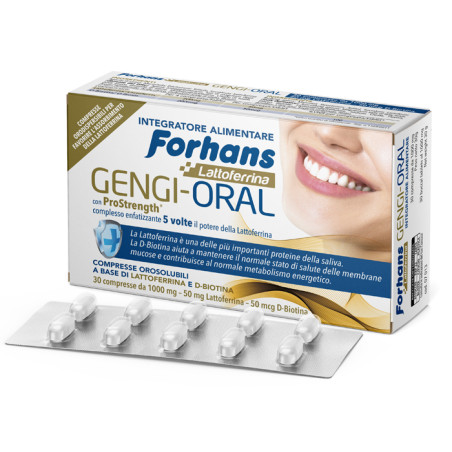 FORHANS LATTOFERRINA GENGI ORAL 30 COMPRESSE FORHANS LATTOFERRINA GENGI ORAL 30 COMPRESSE