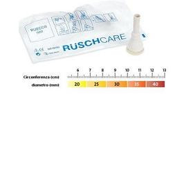 CATETERE ESTERNO RUECCO TIPO CONDOM IN LATTICE SINTETICO WIRUPREN CON SISTEMA DI RACCORDO 35MM 30 PEZZI