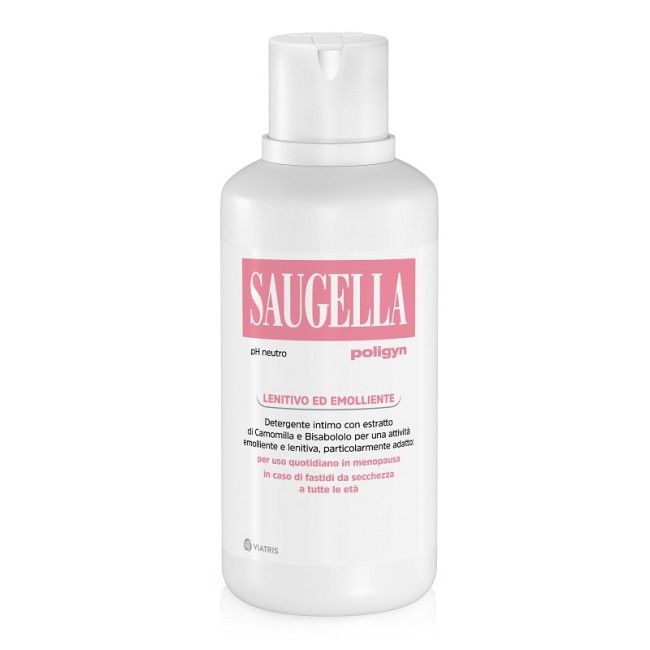 SAUGELLA POLIGYN PH NEUTRO DETERGENTE INTIMO LENITIVO ED EMOLLIENTE 500 ML SAUGELLA POLIGYN PH NEUTRO DETERGENTE INTIMO LENITIVO ED EMOLLIENTE 500 ML
